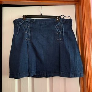 Ashley Stewert Denim Skirt